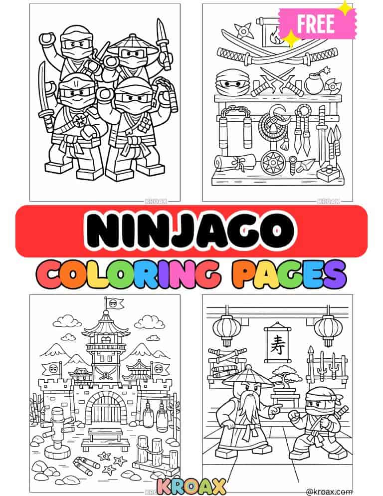 Ninjago Coloring Pages