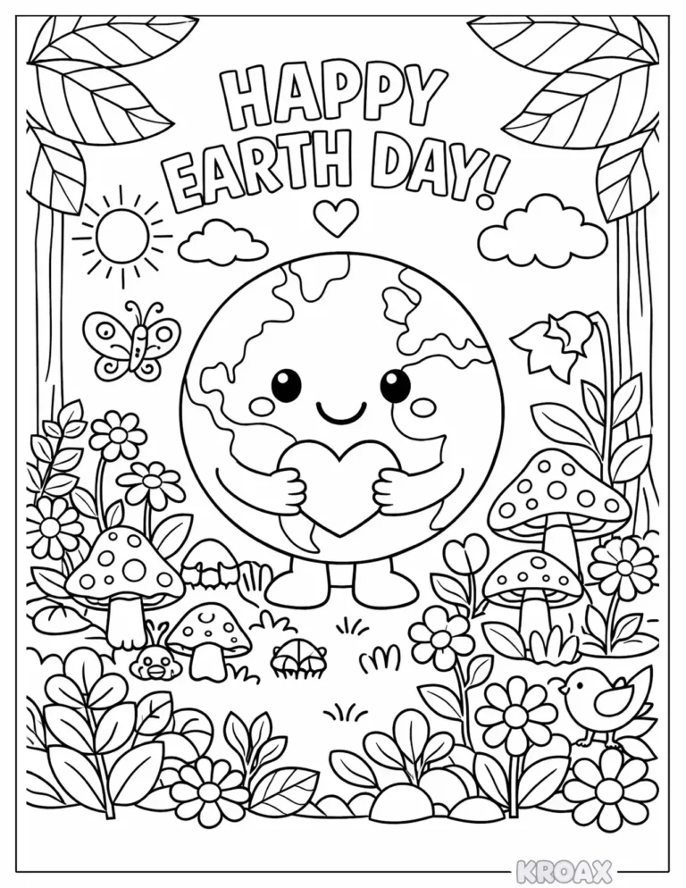 Earth Day Coloring Pages