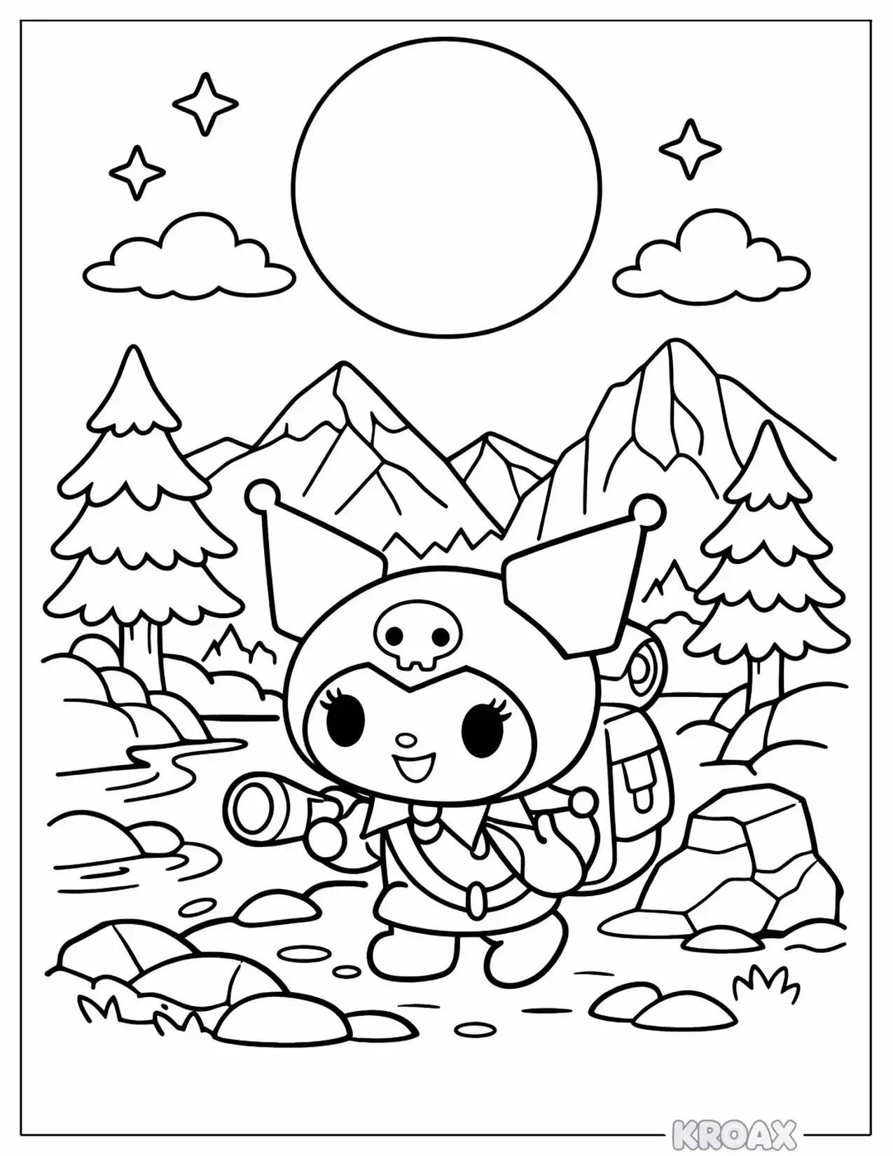 35 Kuromi Coloring Pages - Free Printable PDFs | Kroax