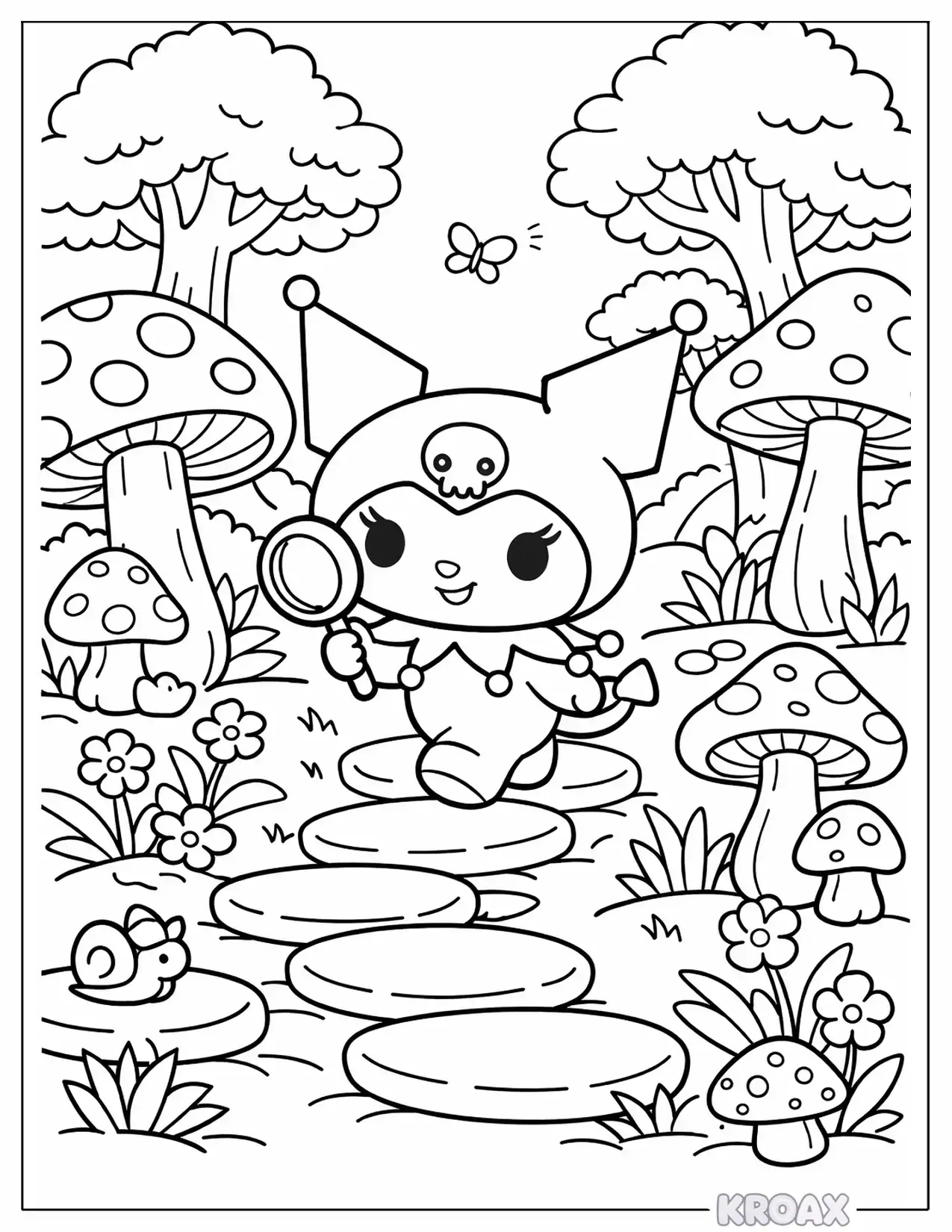 35 Kuromi Coloring Pages - Free Printable PDFs | Kroax