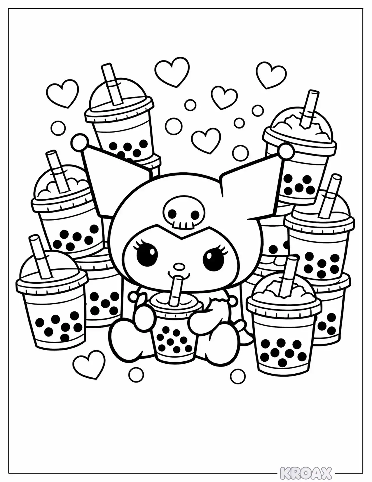35 Kuromi Coloring Pages - Free Printable PDFs | Kroax