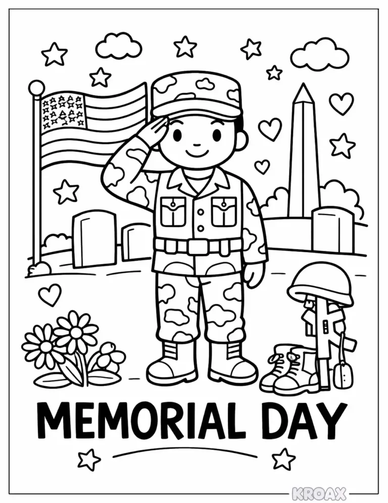 Memorial Day Coloring Pages